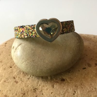 Bracelet Strass Jaune