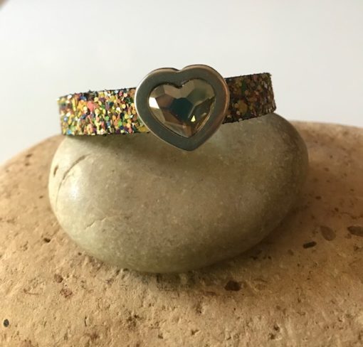 Bracelet Strass Jaune