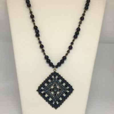 Sautoir Sun Square