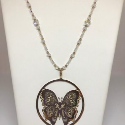 Sautoir Gold Butterfly