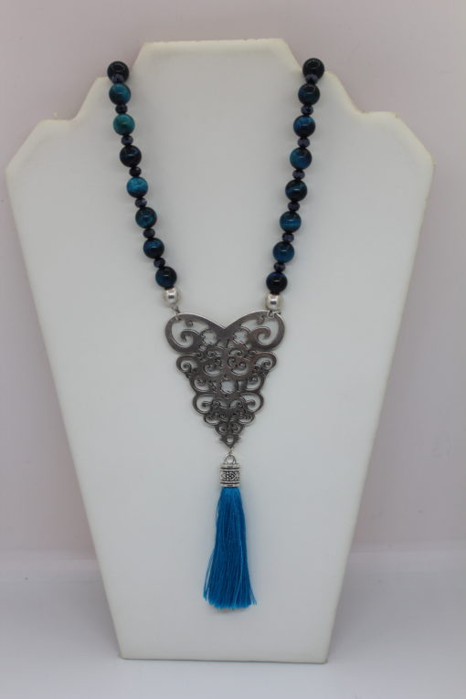 Sautoir Arabesque Argent