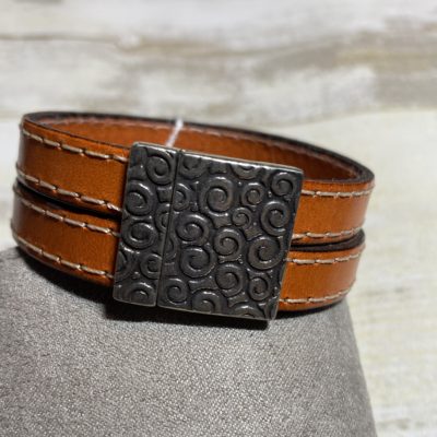 Bracelet Spirales Orange