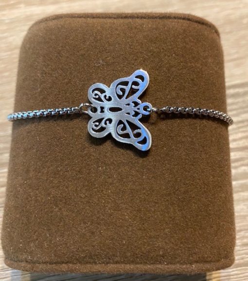 Bracelet Papillon Acier