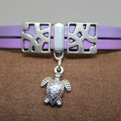 Bracelet Tortue violet