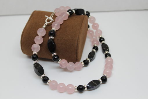 Collier Quartz/Onyx