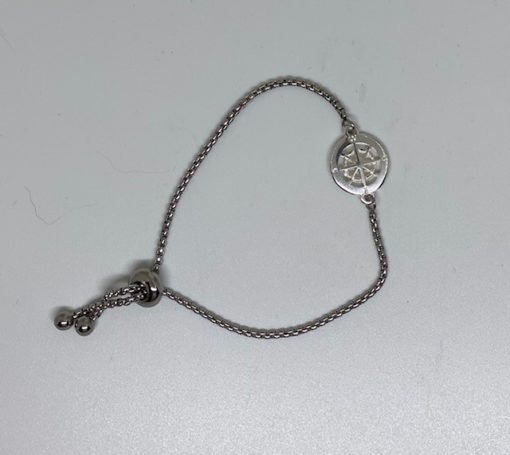 Bracelet Rose des Vents Acier – Image 2