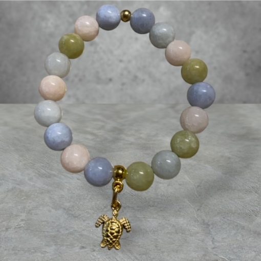 Bracelet tortue Morganites