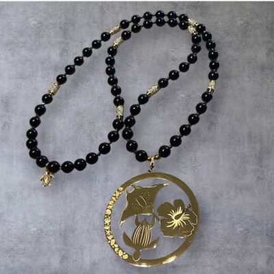 Collier Obsidienne