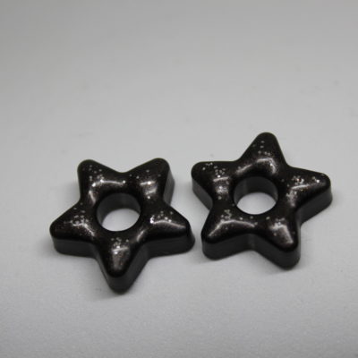 Etoile Noir pailleté