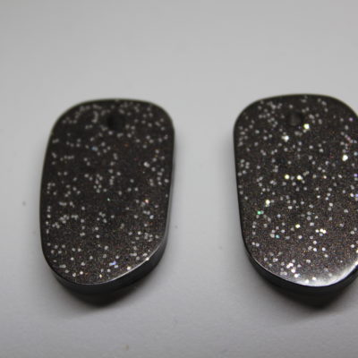 Goutte 2 - Noir pailleté