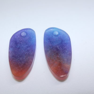 Goutte 3 - Violet/rose